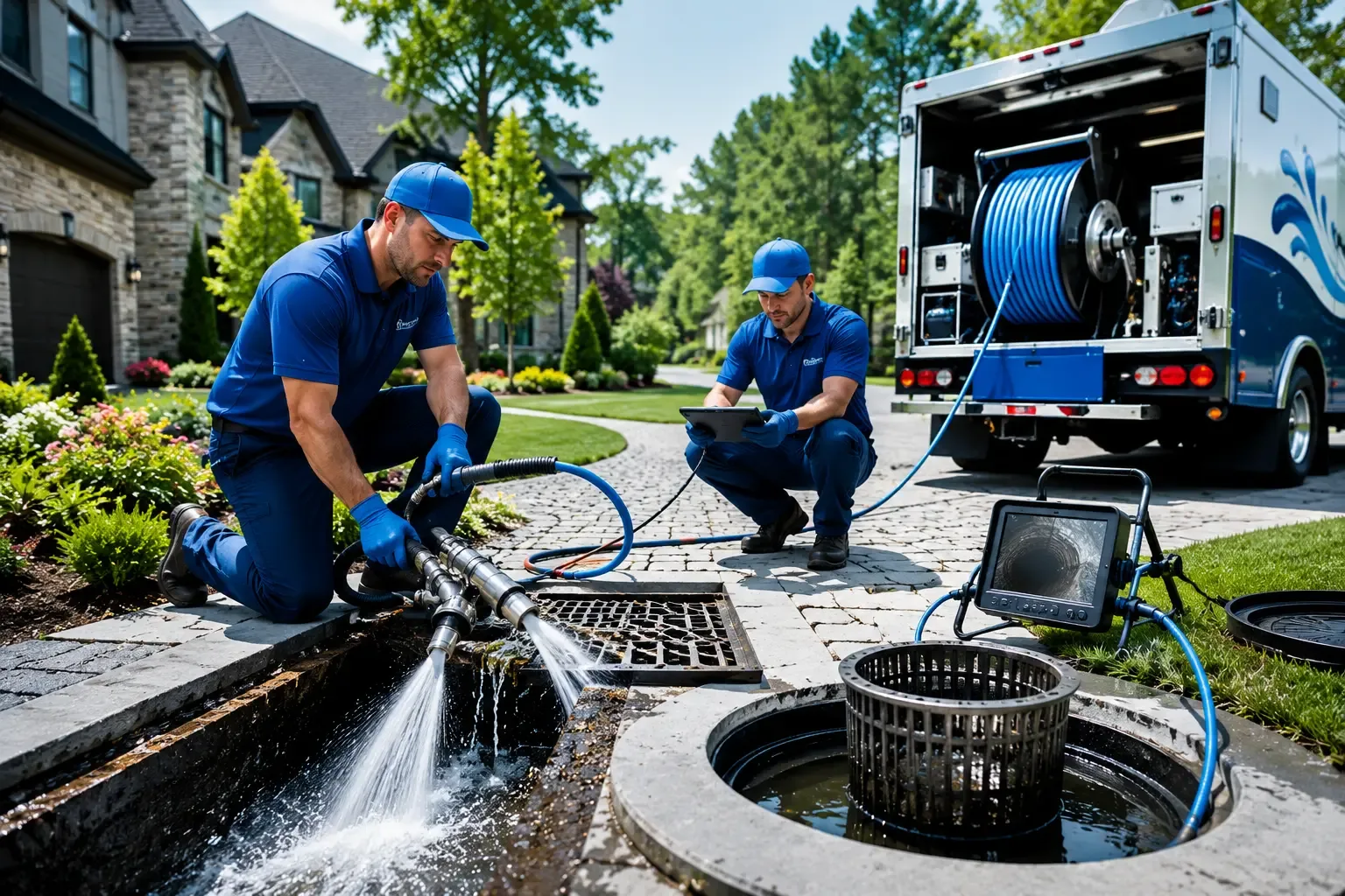 Local outdoor drain cleaning professionals in Benton, KY