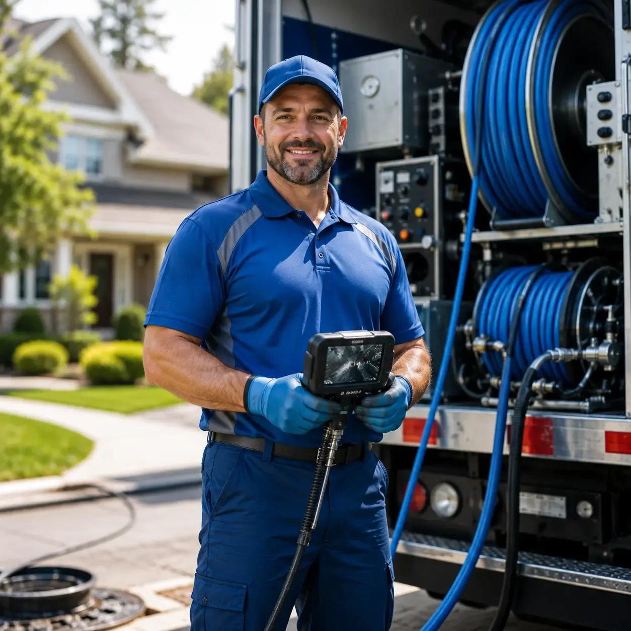 Local outdoor drain cleaning specialists in Benton, KY